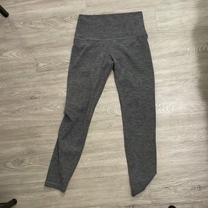 Heathered Lululemon align 2 leggings